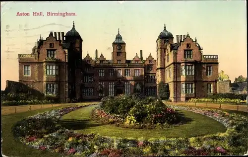 Ak Birmingham West Midlands England, Aston Hall