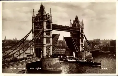 Ak London City England, Tower Bridge
