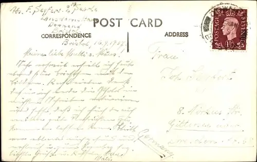 Ak Bristol, Frenchay Common, Church