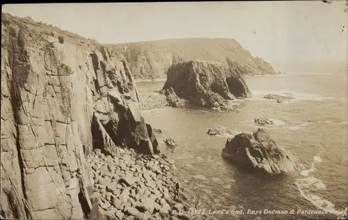 Ak Land’s End Cornwall England, Enys Dodman and Pardenack Point