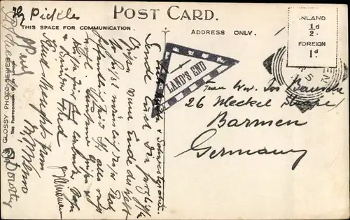 Ak Land’s End Cornwall England, Enys Dodman and Pardenack Point