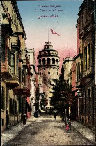 Ak Konstantinopel Istanbul Türkei, La Tour de Galata