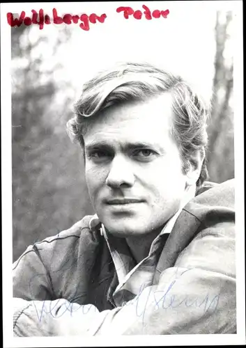 Foto Schauspieler Peter Wolfsberger, Portrait, Autogramm