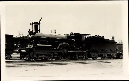 Foto Ak Niederländische Eisenbahn, Dampflok Nr. 1834