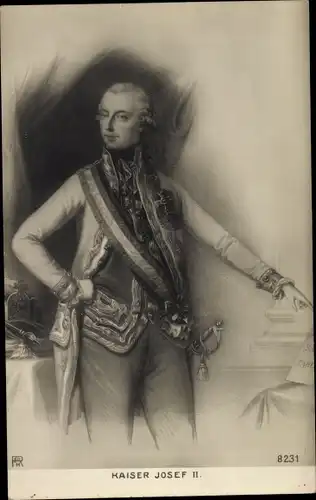 Ak Kaiser Josef II, Portrait, Joseph II