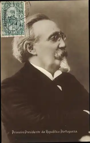 Ak Primeiro Presidente da Republica Portuguezza, Manuel José de Arriaga