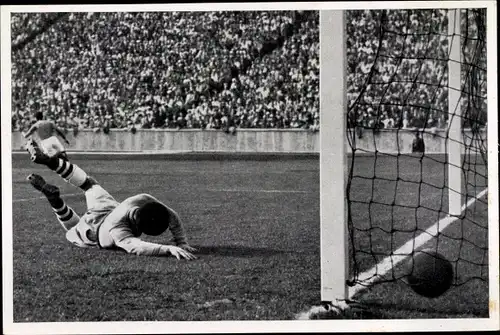 Sammelbild Olympia 1936, Fußballspiel Italien gegen Norwegen