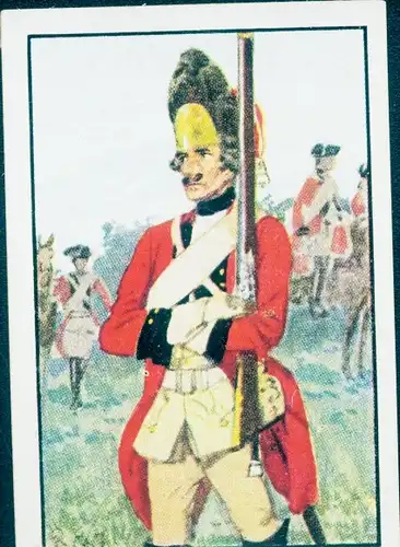 Sammelbild Deutsche Uniformen, Zeitalter Friedrichs des Großen, Serie 32 Bild 189 Grenadier