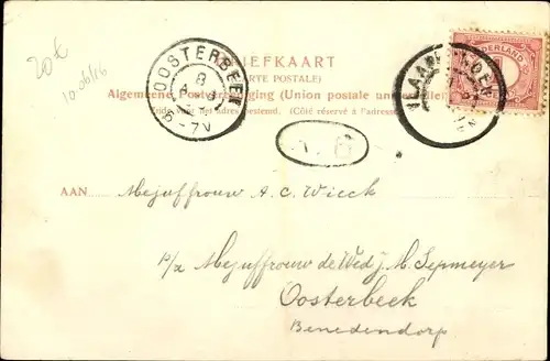 Ak Kethel Schiedam Südholland, Ortspartie