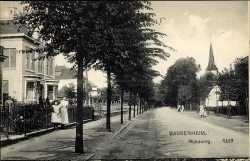 Ak Sassenheim Südholland, Rijksweg