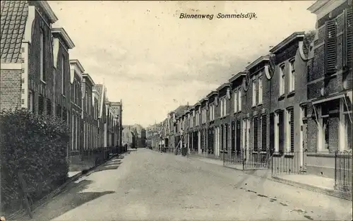Ak Sommelsdijk Insel Goeree Overflakkee Südholland, Binnenweg