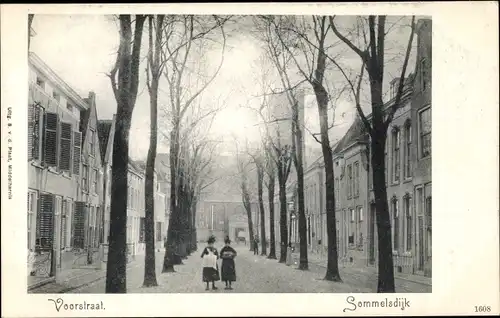 Ak Sommelsdijk Insel Goeree Overflakkee Südholland, Voorstraat