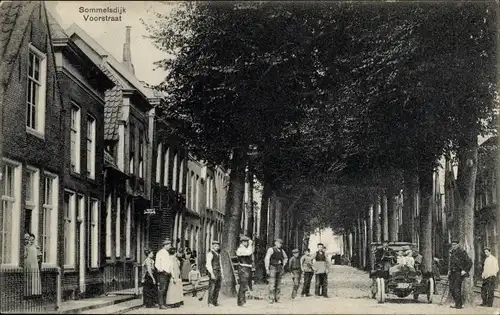 Ak Sommelsdijk Insel Goeree Overflakkee Südholland, Voorstraat