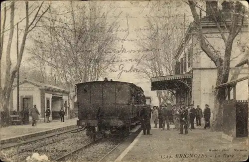Ak Brignoles Var, La Gare