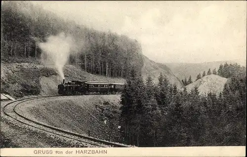 Ak Harzbahn, Deutsche Eisenbahn