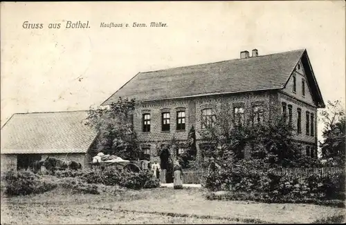 Ak Bothel Niedersachsen, Kaufhaus Herm. Müller