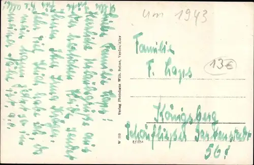 Ak Kirchlinteln in Niedersachsen, Gasthaus hermann Müller, Partie im Salingsloh