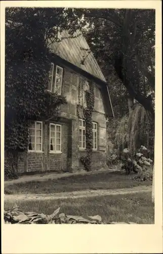 Foto Ak Hassel Hemsbünde in Niedersachsen, Haus Schumacher