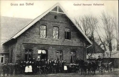 Ak Bothel Niedersachsen, Gasthof Hermann Hellwinkel