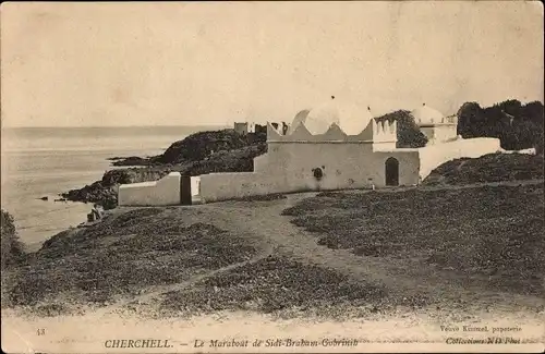 Ak Cherchell Algerien, Le Marabout de Sidi-Braham Gabrinih