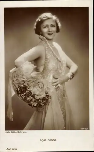 Ak Schauspielerin Lya Mara, Portrait