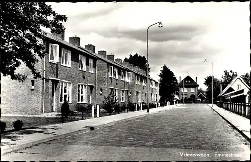Ak Vriezenveen Overijssel Niederlande, Emmastraat