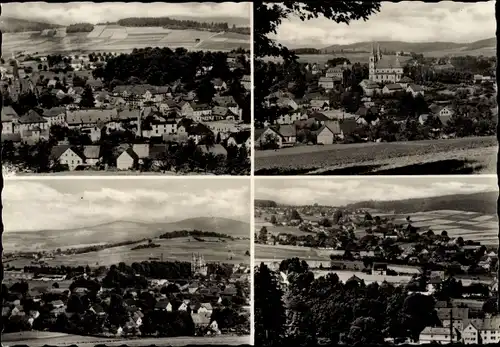 Ak Schirgiswalde in der Lausitz, Ortsansicht, Panorama
