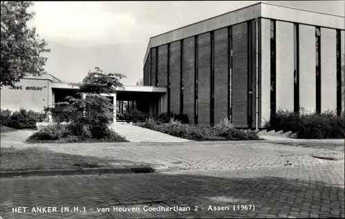 Ak Assen Drenthe Niederlande, Het Anker, N. H., van Heuven Goedhartlaan 2