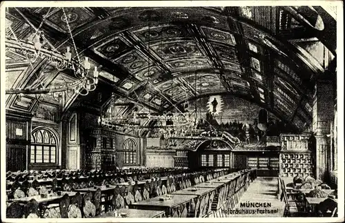 Ak München, Hofbräuhaus, Festsaal