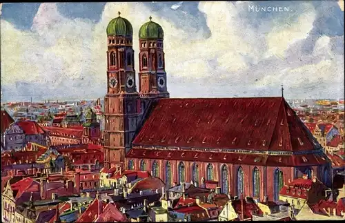 Ak München, Die Frauenkirche