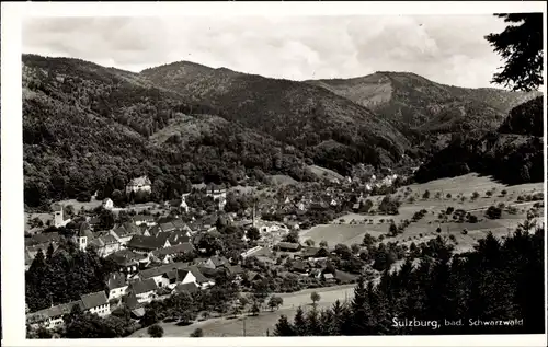 Ak Sulzburg in Baden Schwarzwald, Panorama