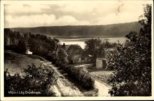 Ak Mölln Herzogtum Lauenburg, Drüsensee