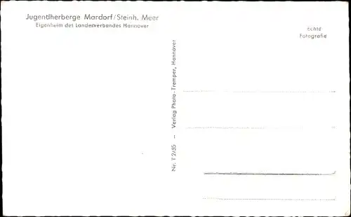 Ak Steinhude Wunstorf Niedersachsen, Steinhuder Meer, Jugendherberge Mardorf, Segelboote