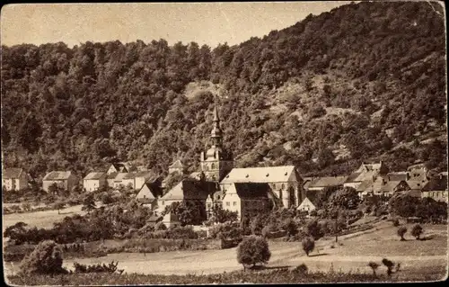 Ak Tholey im Saarland, Gesamtansicht mit der ehemaligen Abtei