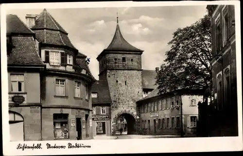 Ak Lichtenfels am Main Oberfranken, Unterer Stadtturm