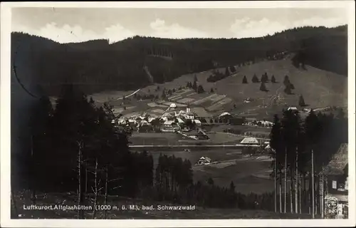 Ak Altglashütten Feldberg im Schwarzwald, Panorama
