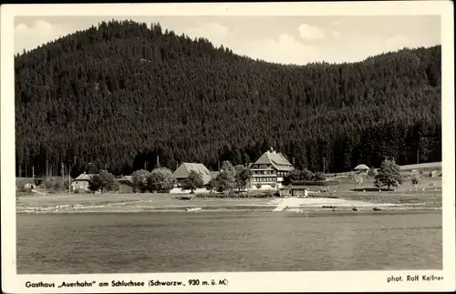 Ak Schluchsee im Schwarzwald, Gasthaus Auerhahn