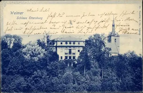 Ak Weimar in Thüringen, Schloss Ettersburg