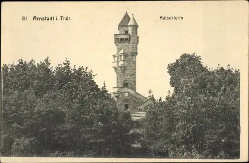 Ak Arnstadt in Thüringen, Kaiserturm