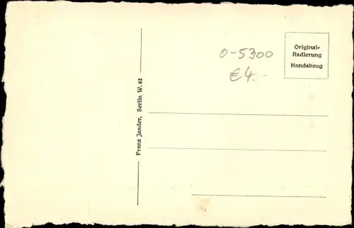 Künstler Ak Weimar in Thüringen, Goethes Gartenhaus