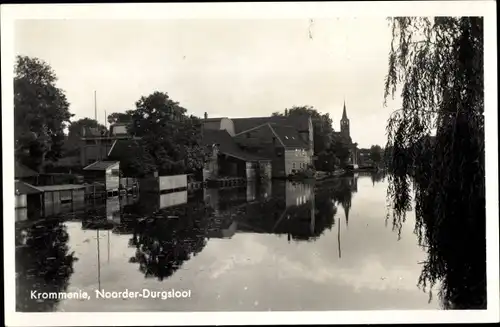 Ak Krommenie Zaanstad Nordholland Niederlande, Noorder Durgsloot