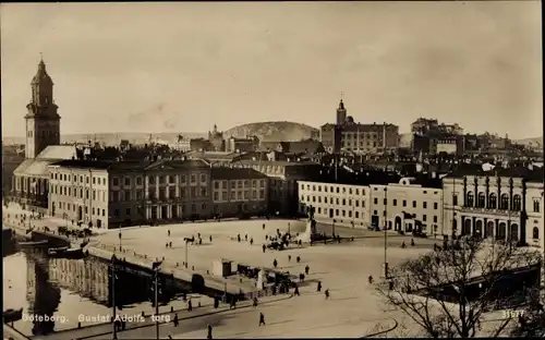 Ak Göteborg Schweden, Gustaf Adolfs torg