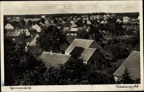 Ak Germendorf Oranienburg in Brandenburg, Gesamtansicht