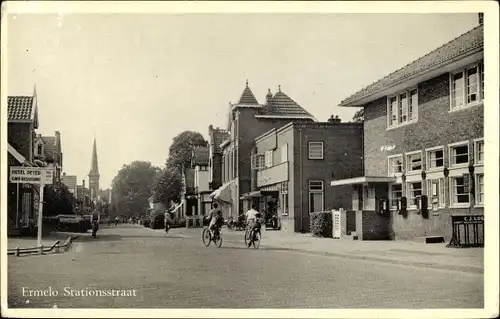 Ak Ermelo Gelderland, Stationsstraat