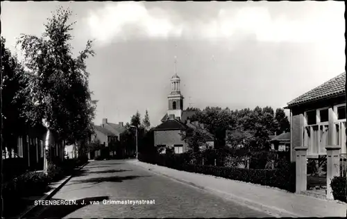 Ak Steenbergen Nordbrabant Niederlande, J. van Grimmesteynstraat