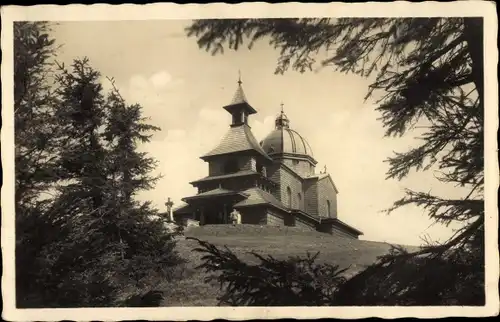 Ak Radhošť Radhoscht Region Pardubice, Kapelle