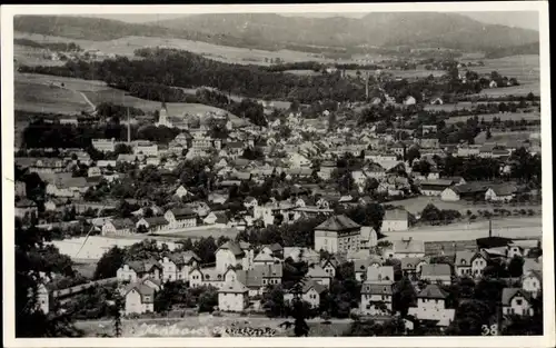 Ak Chrastava Kratzau Reg. Reichenberg, Totalansicht