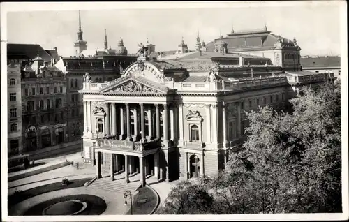 Ak Brno Brünn Südmähren, Mestske divadlo