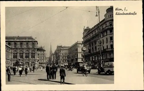Ak Wien 1 Innere Stadt, Kärntner Straße