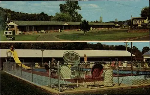 Ak Mansfield Ohio USA, West's Deluxe Motel & Dining Room, Pool
